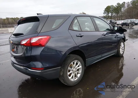 2018 Chevrolet Equinox Ls из США, поврежденный, VIN 3GNAXHEV1JL335069